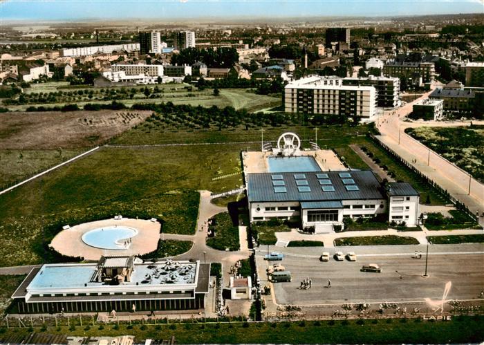 Thionville Diedenhofen 57 Piscine Municipale Bassin Olympique vue aérienne