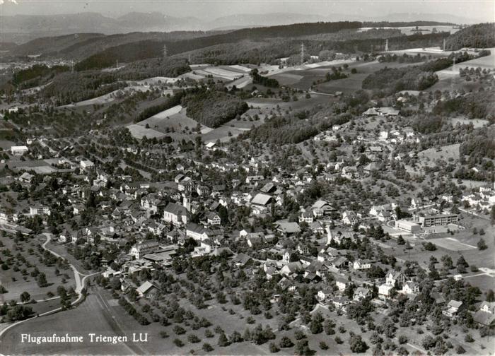 Triengen LU Fliegeraufnahme