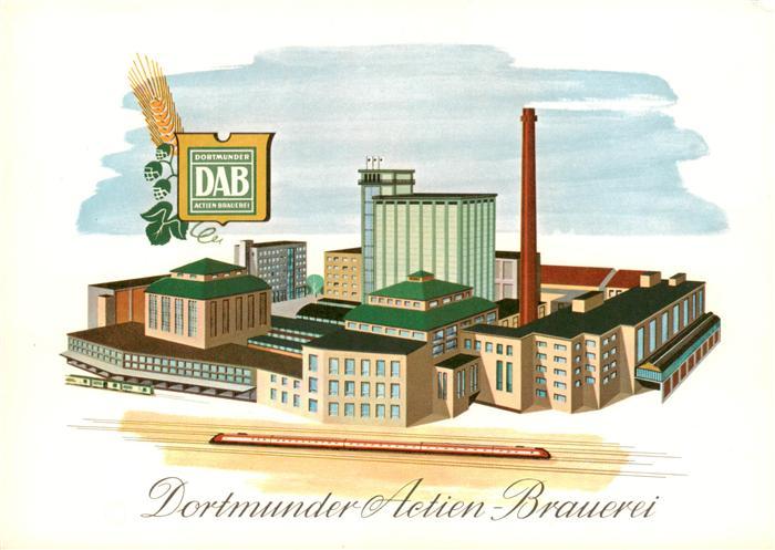 DORTMUND  CITY Dortmunder Actien Brauerei Illustration