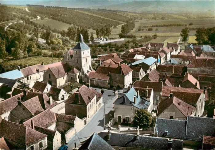 Jussy Yonne Vue aerienne