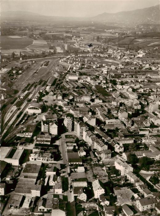 Annemasse 74 Haute-Savoie Quartier de la Gare et Ville la Grand