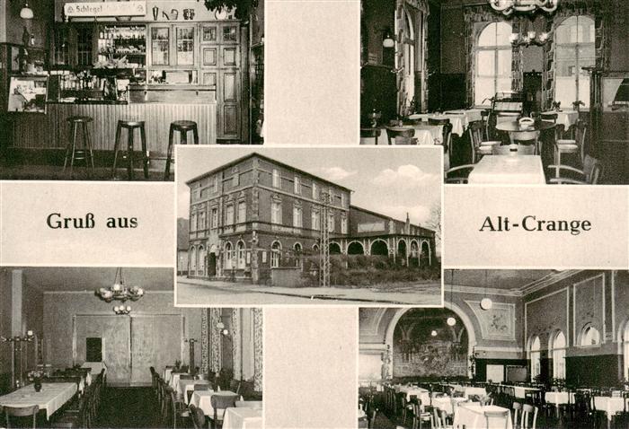 Alt-Crange Herne Gaststaette zu den Schleusen und Haefen Bar Gastraeume