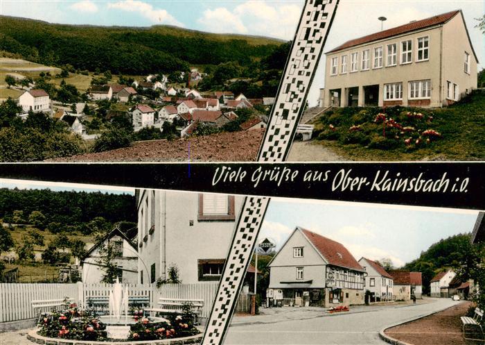 Ober-Kainsbach Reichelsheim Teilansichten Riebel Lebensmittel Tankstelle