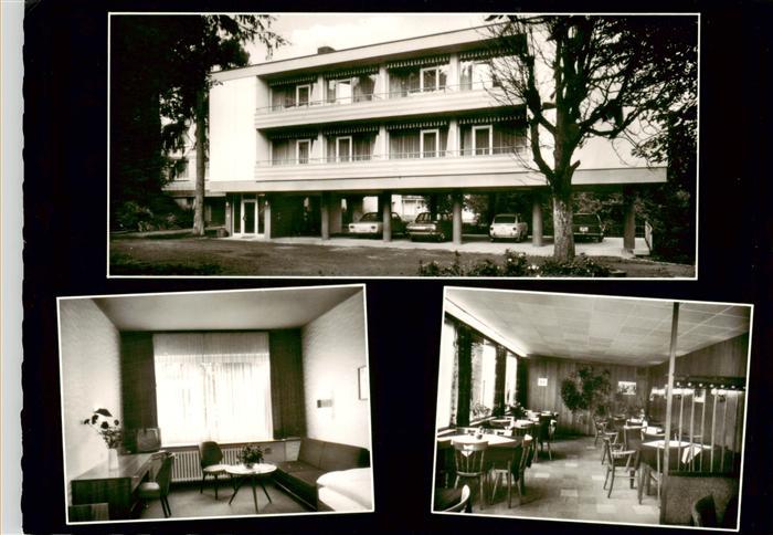 Bad Kissingen Fremdenheim Motel Cafe Fuerst Bismarck Gastraeume