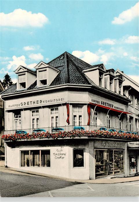 BADENWEILER BW Kaffee Grether Konditorei