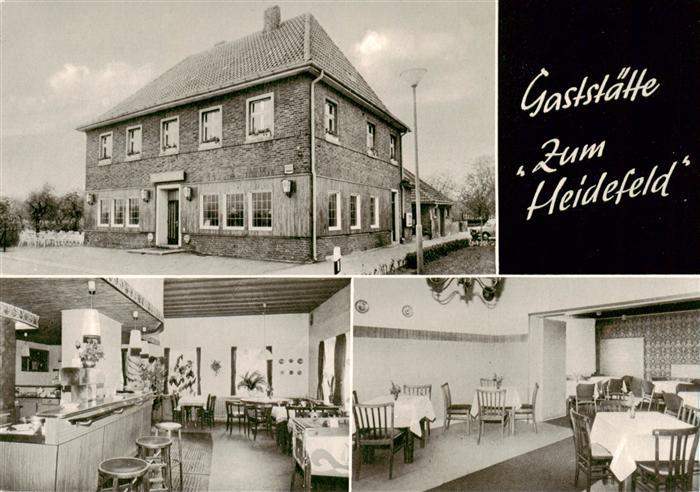 Spork Bocholt Gaststaette Zum Heidefeld Gastraeume