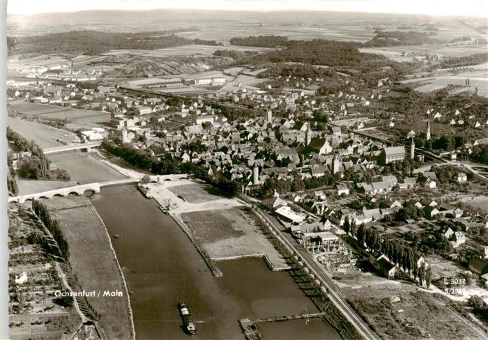 Ochsenfurt Main Fliegeraufnahme