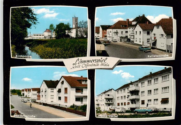 Laemmerspiel Muehlheim Main Kirchpartie Kettelerstrasse Friedensstrasse Neues Vi