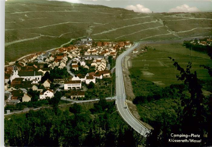 Kluesserath Fliegeraufnahme mit Campingplatz