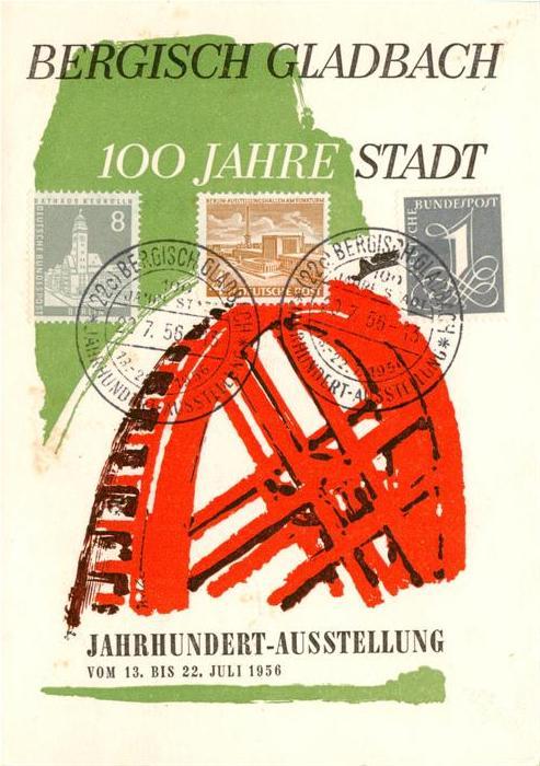 Bergisch-Gladbach Jahrhundert Ausstellung 1956
