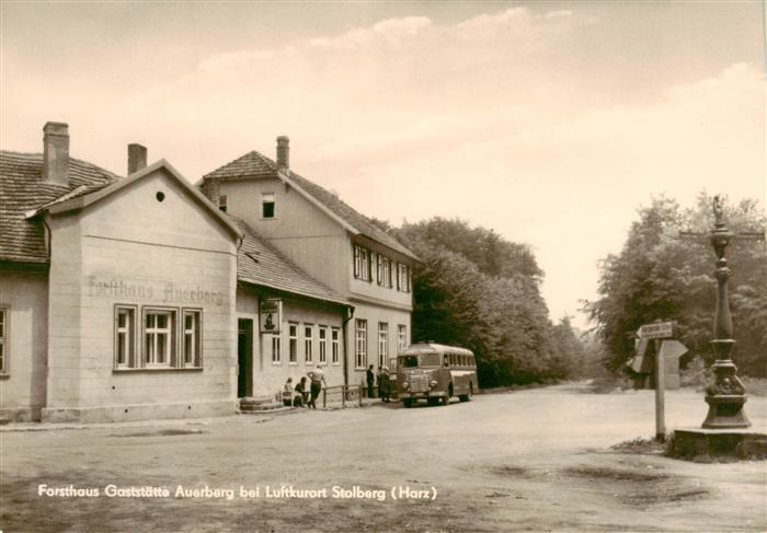 Stolberg Harz Forsthaus Gaststaette Auerberg