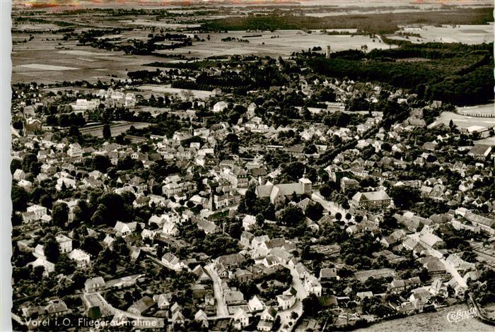 Varel Jadebusen Fliegeraufnahme