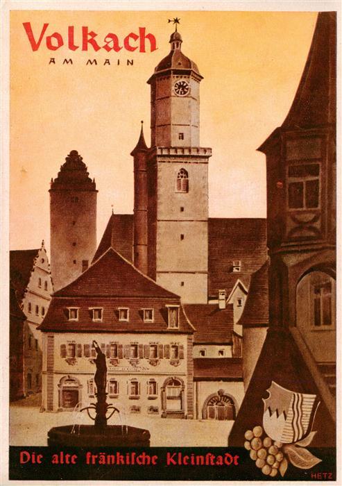 Volkach Rathaus Kirche