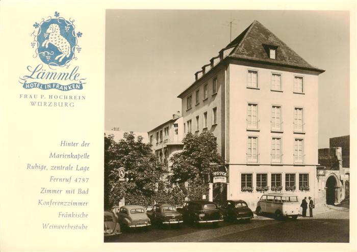 Wuerzburg Bayern Hotel Laemmle