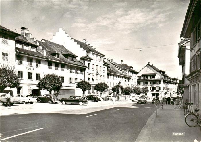 Sursee LU Hauptstrasse Innenstadt