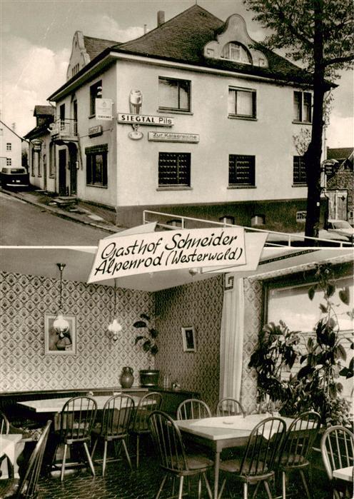 Alpenrod Gasthof Schneider Gaststube