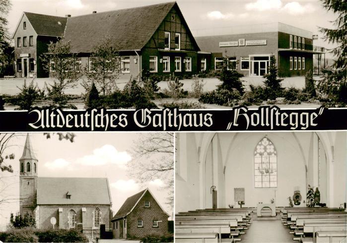 Gescher Altdeutsches Gasthaus Hollstegge Kirche Innenansicht