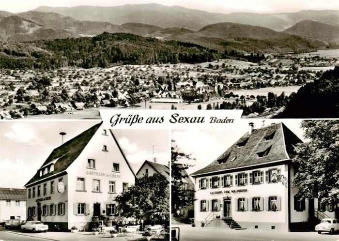 Sexau Panorama Gasthaeuser