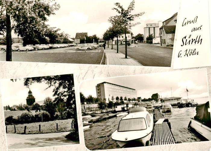 Suerth Teilansichten Bootsanleger am Rhein