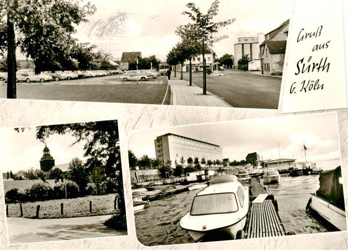 Suerth Teilansichten Bootsanleger am Rhein