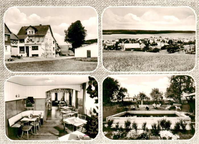 Niederkumbd Gasthaus Pension zum Kumbdbachtal Garten Panorama