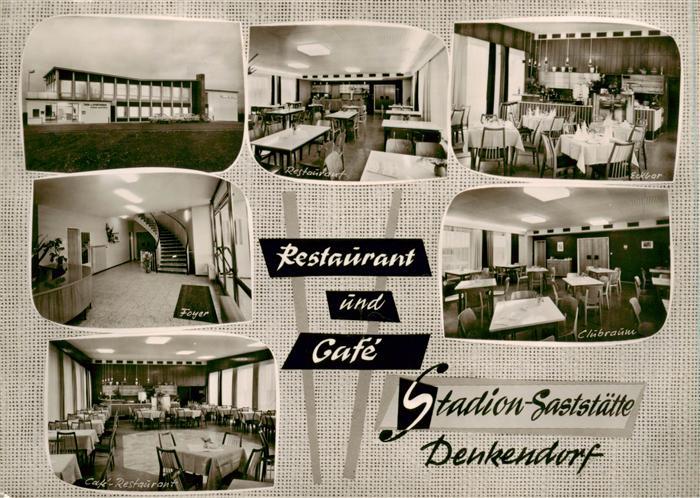 Denkendorf Wuerttemberg Restaurant Cafe Stadion Gaststaette Foyer Café Bar Clubr