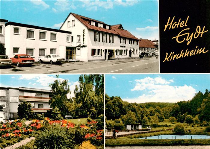 Kirchheim Hessen Hotel Eydt Garten Teich