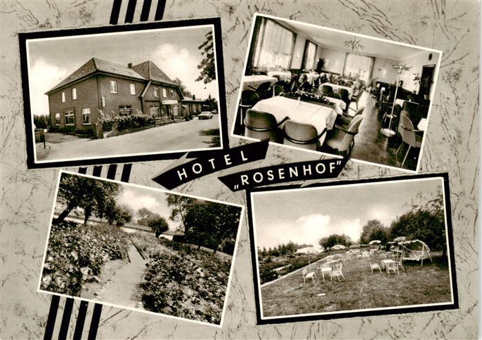 Barum Lueneburg Hotel Rosenhof Restaurant Garten