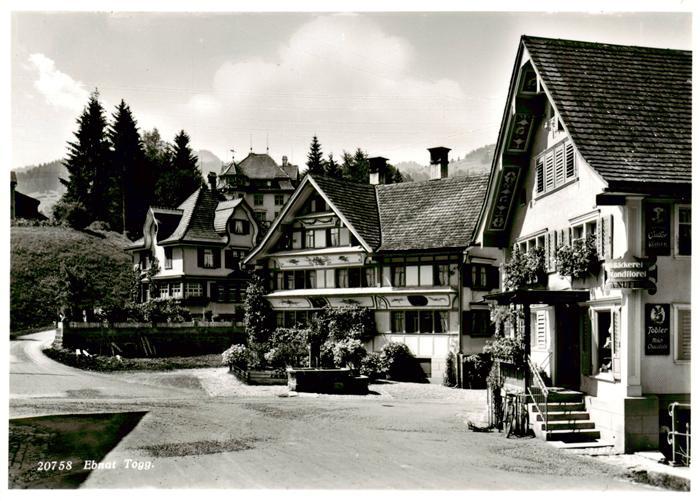 Ebnat-Kappel SG Ortszentrum Baeckerei Konditorei