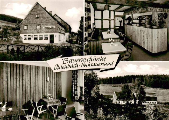 Ohlenbach Schmallenberg Bauernschaenke Gastraum