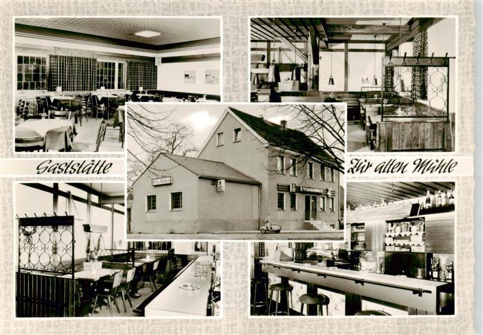 Boernig Sodingen Herne Gaststaette zur alten Muehle Gastraeume Bar