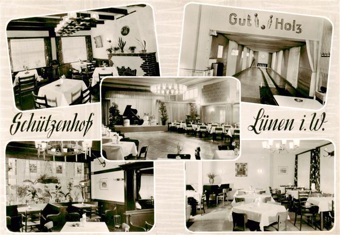 Luenen UNNA NRW Restaurant Festsaal Schuetzenhof Kegelbahn