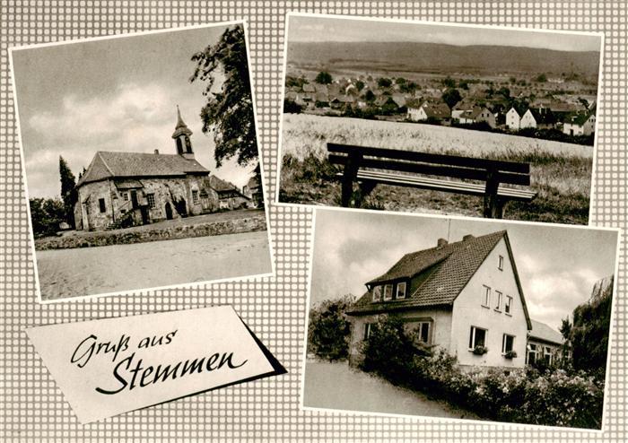 Stemmen Hannover Panorama Wohnhaus Kirche