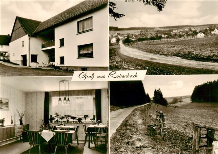 Rodenbach Puderbach Westerwald Pension Hering Gaststube Panorama