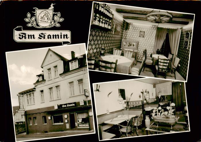 Bad Oeynhausen Hotel Restaurant Am Kamin Gastraeume