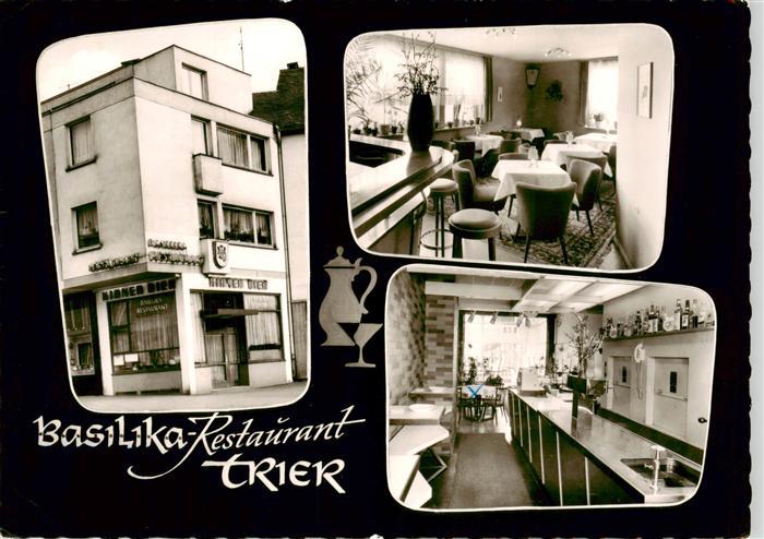 TRIER CITY Basilika Restaurant Gaststube Theke