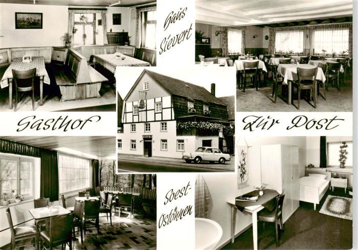 Ostoennen Soest Gasthof Zur Post Haus Sievert Gastraeume Zimmer