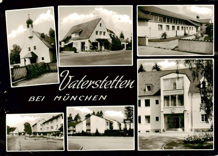 Vaterstetten Muenchen Kirche Ortsansichten Haus Maria Linden