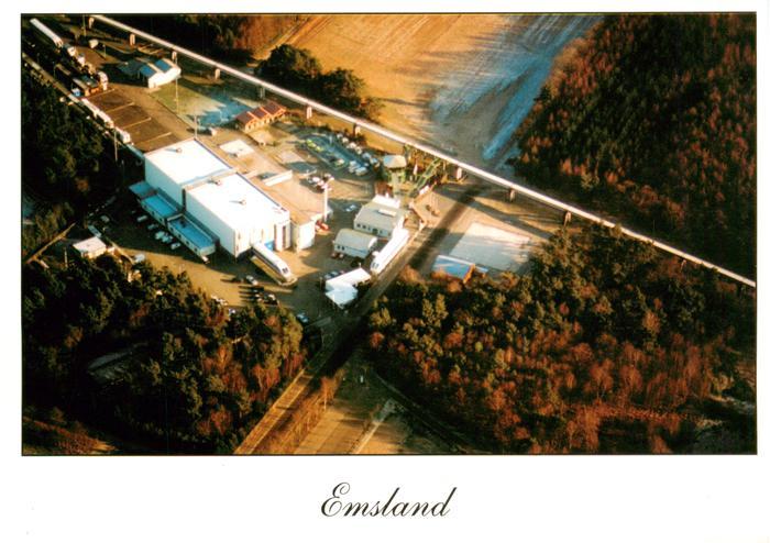 Doerpen Emsland Transrapidbahn Fliegeraufnahme