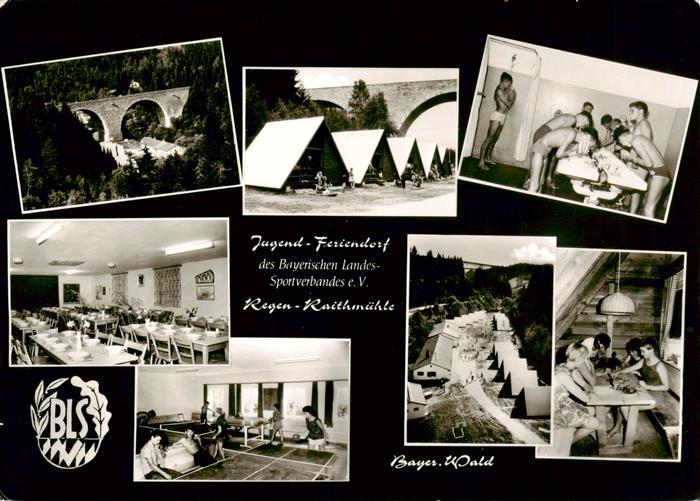 Regen Jugend Feriendorf des BLSV Teilansichten