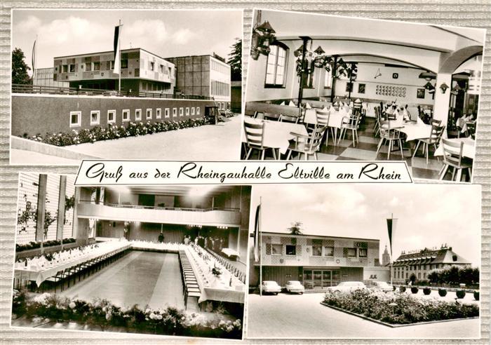 Eltville Rhein Rheingauhalle Festsaal Speisesaal