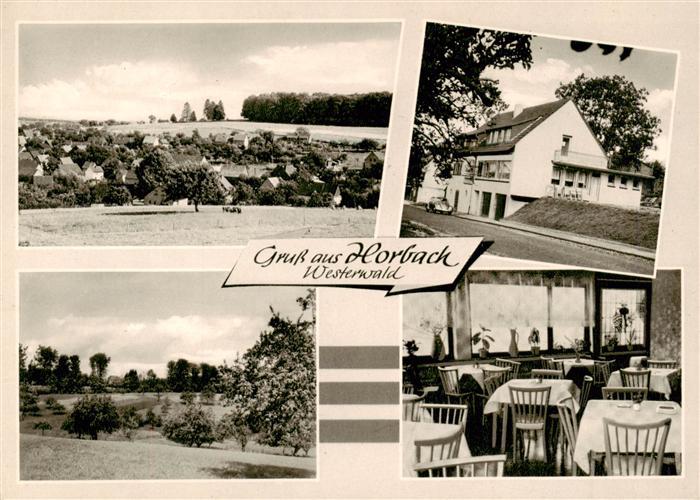 Horbach Westerwald Panorama Gasthof Pension Westerwaldblick Gaststube
