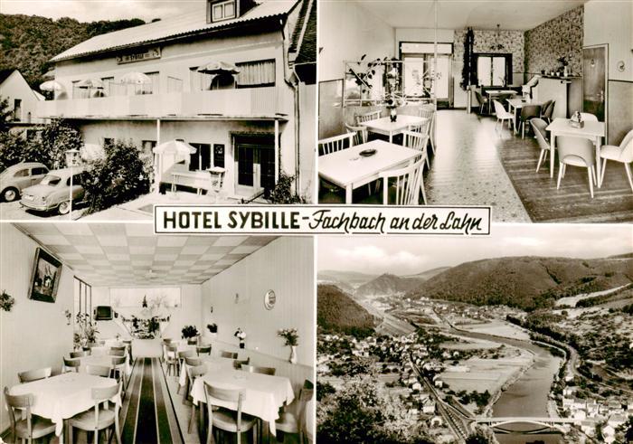 Fachbach Hotel Sybille Gastraeume Fliegeraufnahme