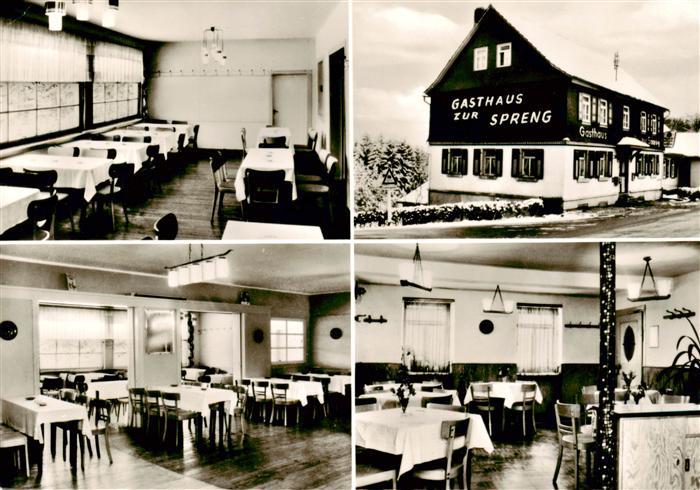 Spreng Odenwald Darmstadt Gasthaus zur Spreng Gastraum