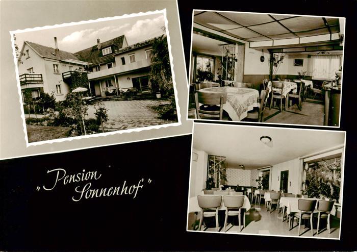 Stockhausen Gruenberg Pension Sonnenhof Gastraum