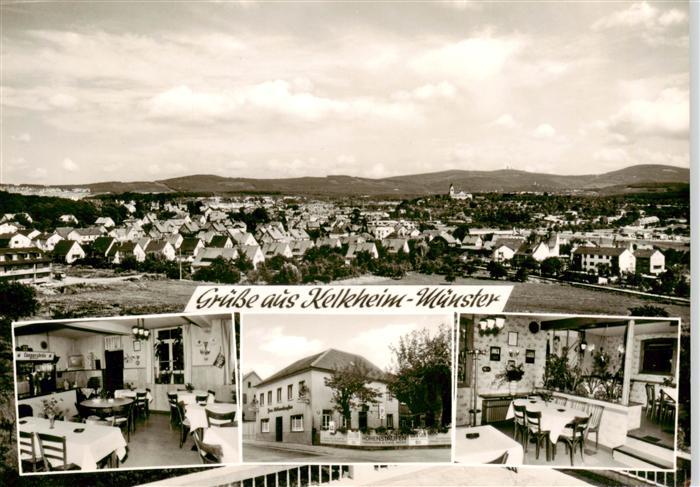 Muenster Kelkheim Panorama Cafe Speisewirtschaft zum Hohenstaufen