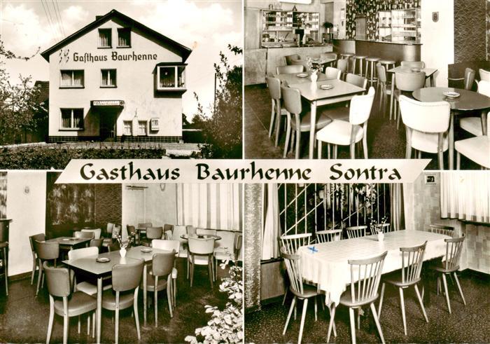 Sontra Gasthaus Baurhenne Gastraeume
