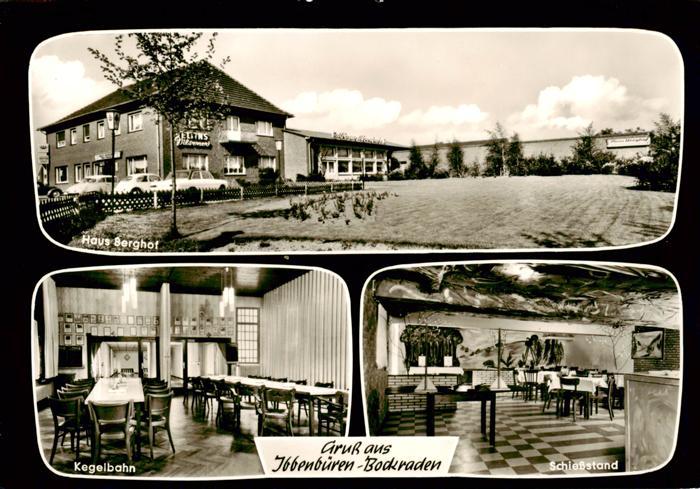 Bockraden Ibbenbueren Haus Berghof Kegelbahn Schiessstand