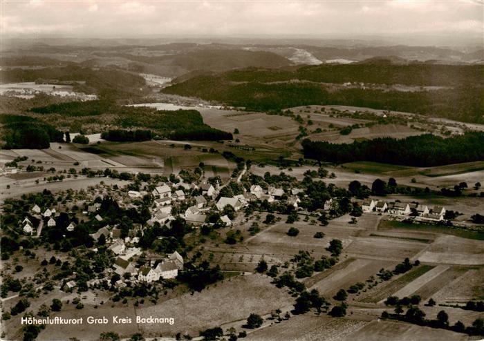 Grab Grosserlach Backnang BW Fliegeraufnahme