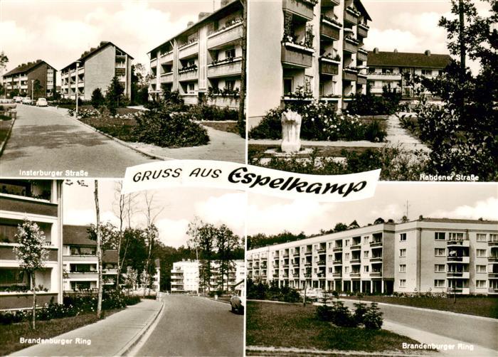 Espelkamp Insterburger Strasse Rabdener Strasse Brandenburger Ring